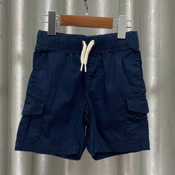  (5y) Quần short kaki G4P xanh đen túi hộp bé trai 