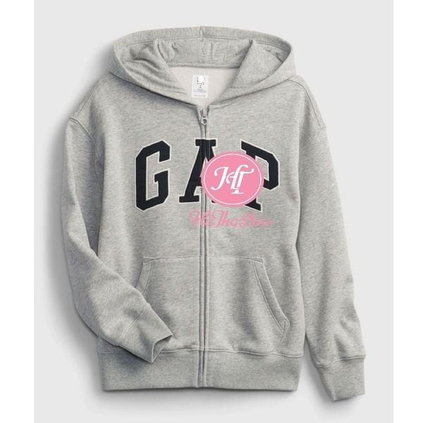  Áo khoác G4P xám chữ bé trai 