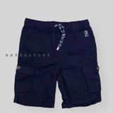  Quần short kaki Waga xanh đen túi hộp bé trai 