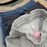  Quần short thun S&S xanh đậm bé trai 