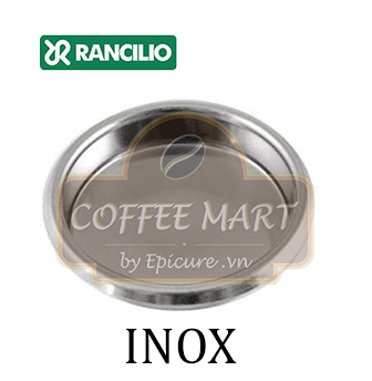 Bịt mù Inox RANCILIO 58mm- vệ sinh họng Group