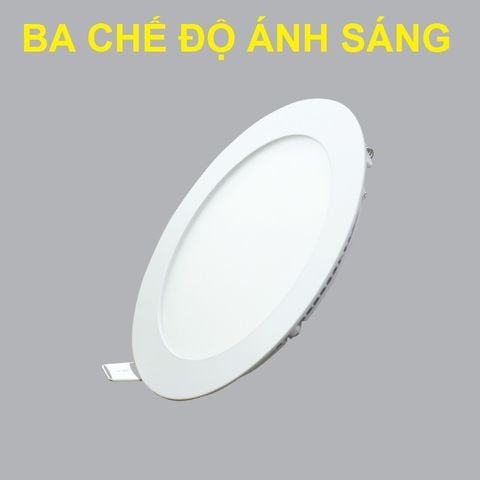  ĐÈN LED ÂM TRẦN 12W MPE - BA (3) CHẾ ĐỘ MÀU RPL - 12/3C 