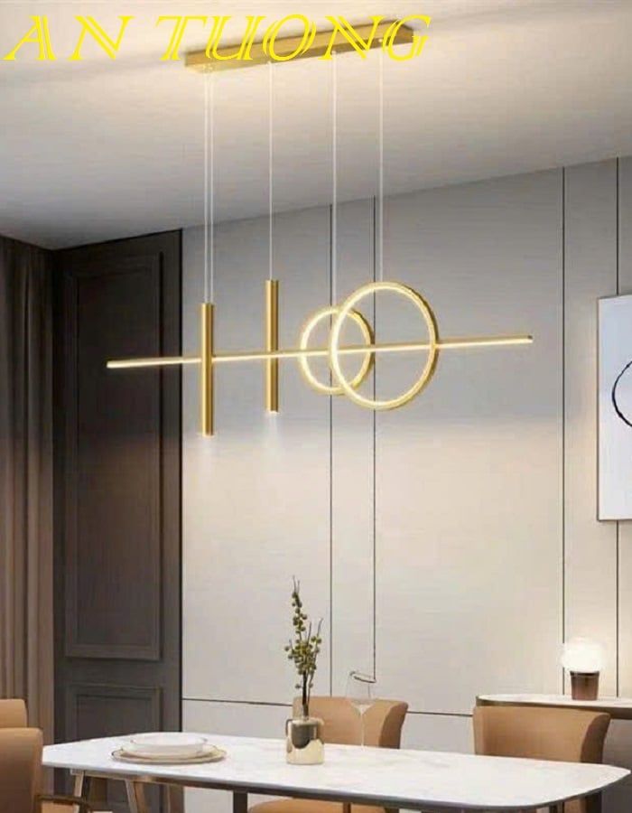 đèn thả bàn ăn, đèn thả trang trí bàn ăn, trang trí bàn đảo bếp, đèn trang trí quầy bar, đẹp - hiện đại 042