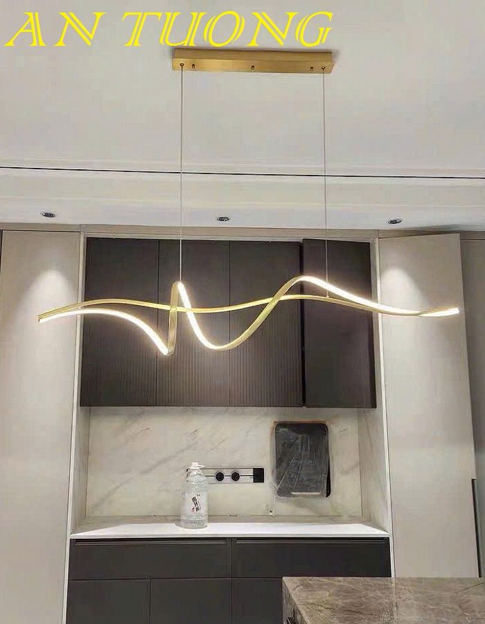 đèn thả bàn ăn, đèn thả trang trí bàn ăn, trang trí bàn đảo bếp, đèn trang trí quầy bar, đẹp - hiện đại 049