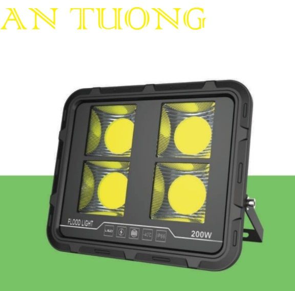 đèn pha LED 200w chiếu sáng khu sân vườn, khu sân trước, chiếu sáng sân vườn công viên