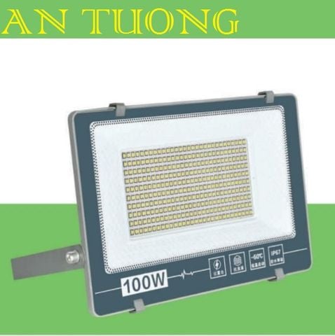  đèn pha LED 100w chiếu sáng khu sân vườn, khu sân trước, chiếu sáng sân vườn công viên 