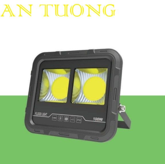 đèn pha LED 100w chiếu sáng khu sân vườn, khu sân trước, chiếu sáng sân vườn công viên