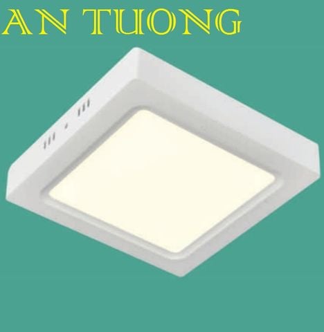  đèn led ốp trần ban công vuông 24w, ốp nổi ban công 24w ánh sáng 3 màu, 3 chế độ, đổi màu 