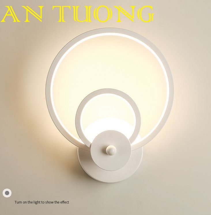 đèn tường led trang trí hiện đại - đèn gắn tường led, đèn treo tường led, ốp tường led trang trí hiện đại 03