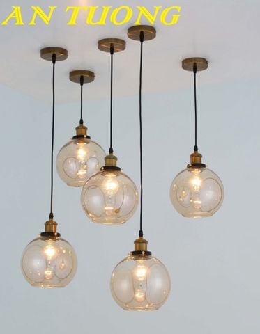  đèn thả bàn ăn 3 bóng decor trang trí phòng ăn, bàn bếp đẹp hiện đại 0195 