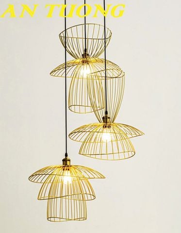 đèn thả bàn ăn 3 bóng decor trang trí phòng ăn, bàn bếp đẹp hiện đại 0197 