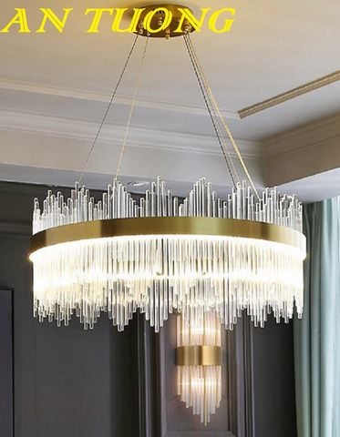  đèn thả trần vòng LED decor trang trí phòng khách, phòng bếp đẹp hiện đại 002 