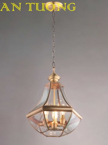  đèn thả đồng cổ điển, đèn thả đồng trang trí bàn ăn, đảo bếp, mái vòm, ban công cổ điển, tân cổ điển 012 