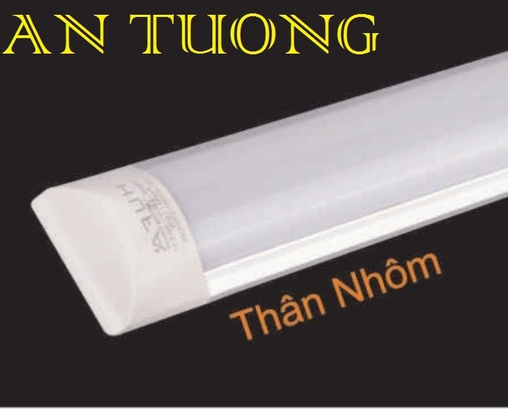 đèn bán nguyệt 1m2 36w - đèn tuýp led dẹp 1m2 36w, đèn máng led dẹp 1m2 36w