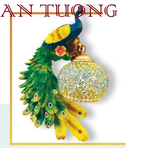  đèn tường cổ điển trang trí cổ điển gắn tường cầu thang, lối đi hành lang cầu thang nhà cổ điển, biệt thự cổ điển 018 