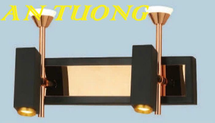 đèn rọi tranh, soi tranh 2 bóng treo vách tường trang trí 0016
