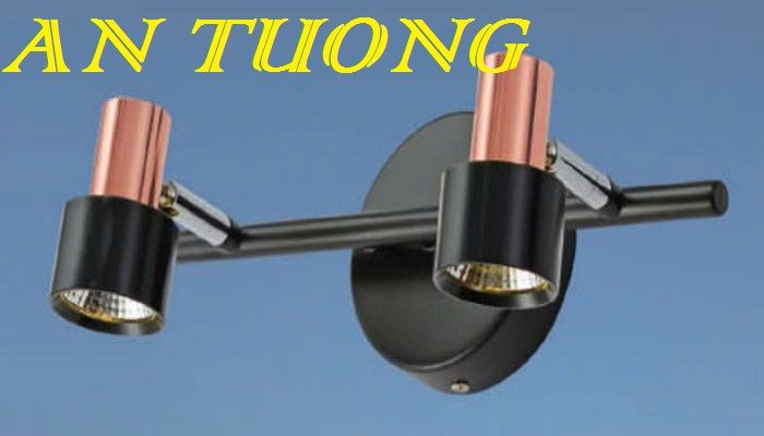 đèn rọi tranh, soi tranh 2 bóng treo vách tường trang trí 0032