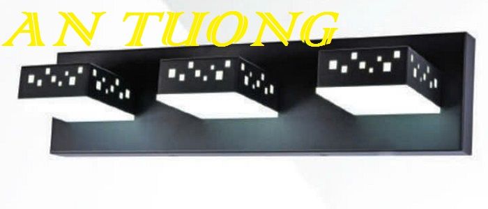 đèn rọi tranh, soi tranh 3 bóng treo vách tường trang trí 0018