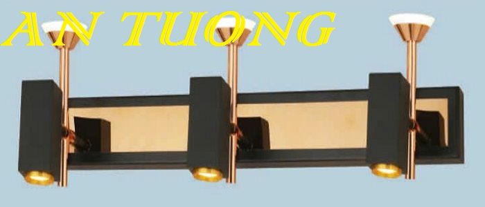 đèn rọi tranh, soi tranh 3 bóng treo vách tường trang trí 0020