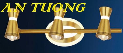  đèn rọi tranh, soi tranh 3 bóng treo vách tường trang trí 0026 