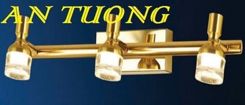  đèn rọi tranh, soi tranh 3 bóng treo vách tường trang trí 0028 