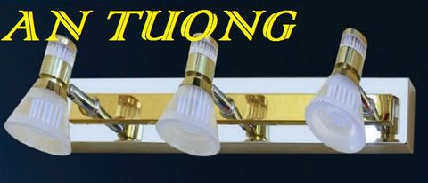  đèn rọi tranh, soi tranh 3 bóng treo vách tường trang trí 0029 