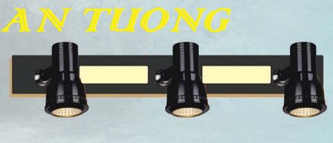  đèn rọi tranh, soi tranh 3 bóng treo vách tường trang trí 0041 