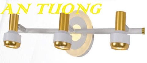  đèn rọi tranh, soi tranh 3 bóng treo vách tường trang trí 0049 