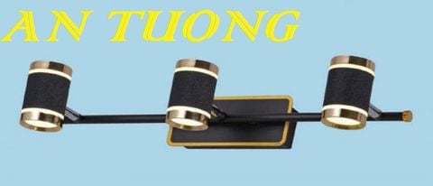  đèn rọi tranh, soi tranh 3 bóng treo vách tường trang trí 0051 