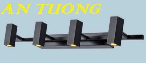 đèn rọi tranh, soi tranh 4 bóng treo vách tường trang trí 003 