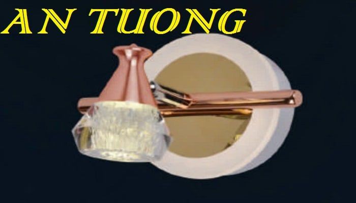 đèn rọi tranh, soi tranh treo vách tường trang trí 0033