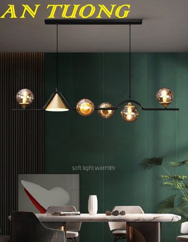  đèn thả bàn ăn decor trang trí phòng ăn, bàn bếp đẹp hiện đại 0144 