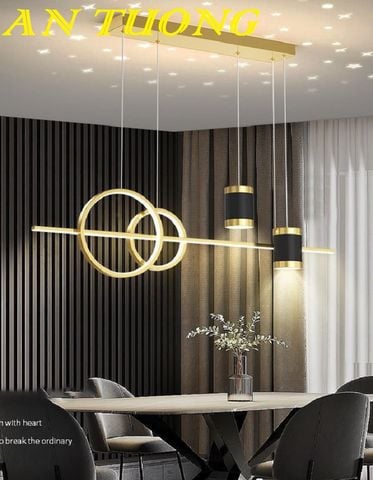  đèn thả bàn ăn decor trang trí phòng ăn, bàn bếp đẹp hiện đại 0146 