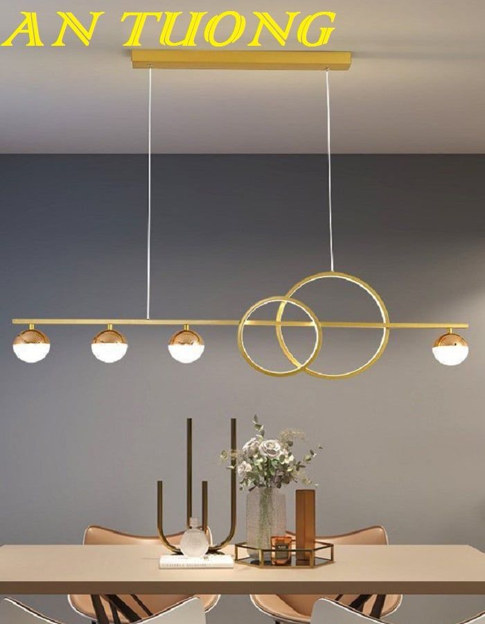 đèn thả bàn ăn decor trang trí phòng ăn, bàn bếp đẹp hiện đại 0150
