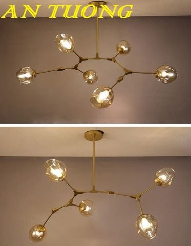  đèn thả bàn ăn decor trang trí phòng ăn, bàn bếp đẹp hiện đại 0158 