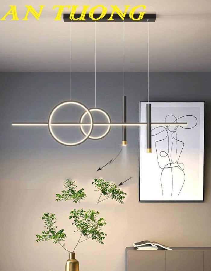 đèn thả bàn ăn decor trang trí phòng ăn, bàn bếp đẹp hiện đại 0162