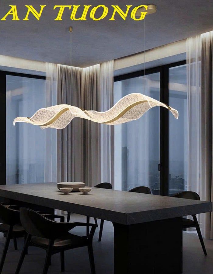 đèn thả bàn ăn decor trang trí phòng ăn, bàn bếp đẹp hiện đại 0165