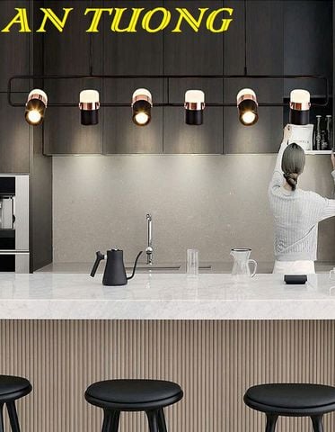  đèn thả bàn ăn decor trang trí phòng ăn, bàn bếp đẹp hiện đại 0166 