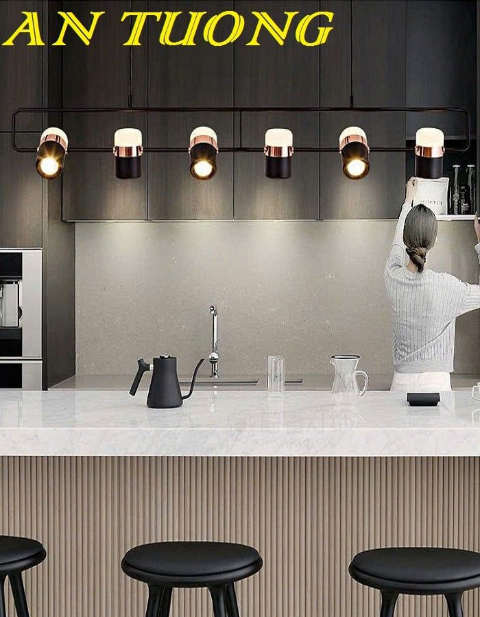đèn thả bàn ăn decor trang trí phòng ăn, bàn bếp đẹp hiện đại 0166
