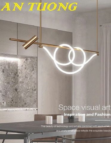  đèn thả bàn ăn decor trang trí phòng ăn, bàn bếp đẹp hiện đại 0175 