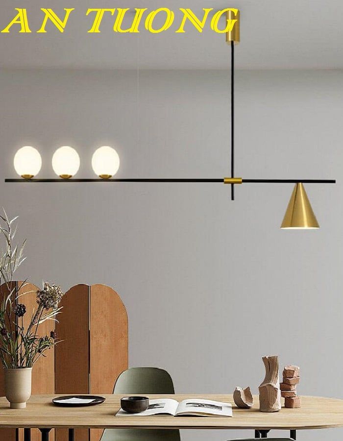 đèn thả bàn ăn decor trang trí phòng ăn, bàn bếp đẹp hiện đại 0182