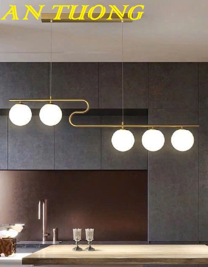 đèn thả bàn ăn decor trang trí phòng ăn, bàn bếp đẹp hiện đại 0193