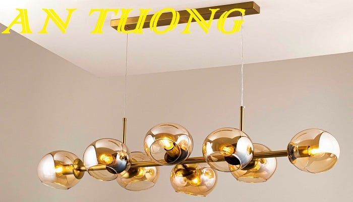 đèn trần treo thả bàn ăn, quầy bar, bàn bếp đẹp hiện đại 004
