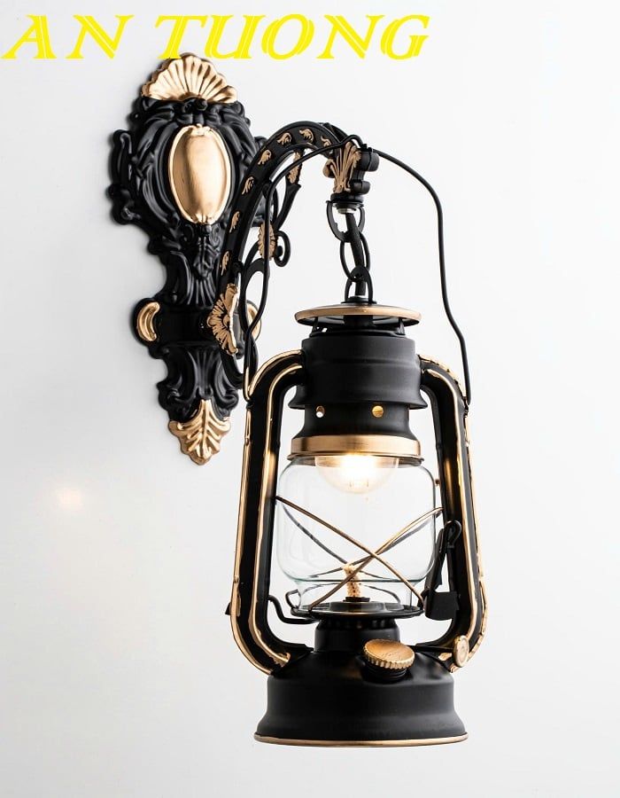 đèn treo tường decor trang trí quán cafe kiểu cổ điển 003