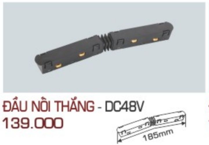 đầu nối thẳng 48v anfaco