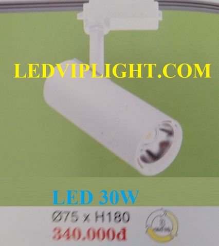  ĐÈN RỌI RAY 30W 3 MÀU, 3 CHẾ ĐỘ, ĐỔI MÀU ÁNH SÁNG TRẮNG (6500K) - VÀNG (3000K) - TRUNG TÍNH (4000K) VỎ TRẮNG / THÂN TRẮNG 