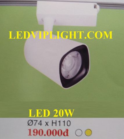  ĐÈN RỌI RAY COB 20W VỎ TRẮNG 