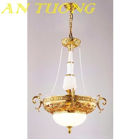  đèn chùm tân cổ điển trang trí phòng khách tân cổ điển 019 