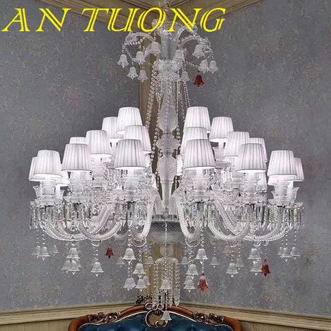  đèn chùm tân cổ điển trang trí phòng khách tân cổ điển 025.1 