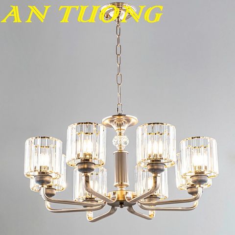  đèn chùm tân cổ điển trang trí phòng khách tân cổ điển 041 